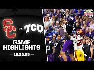 #16 USC vs. TCU Game Highlights | 2025 Valero Alamo Bowl