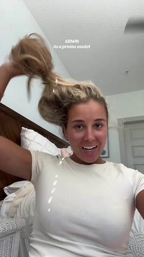 Lets get ready in 4 minutes to go to work as a promo model #promomodel #promomodeling #liquorsampling #promomodellife