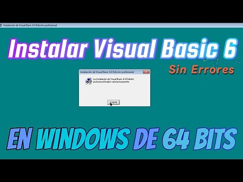Instalar Visual Basic 6 en Windows 10/11 de 64 bits (x64) 👍 GUÍA DEFINITIVA