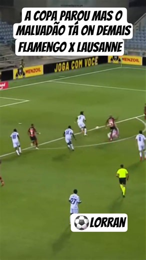 MENGÃO SCORES! Lorran nets the first for Flamengo against Lausanne in friendly match #mengao #Fla...