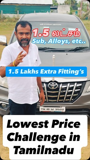 442K views · 64K reactions | 8 Seater Innova for sale Thanks for...