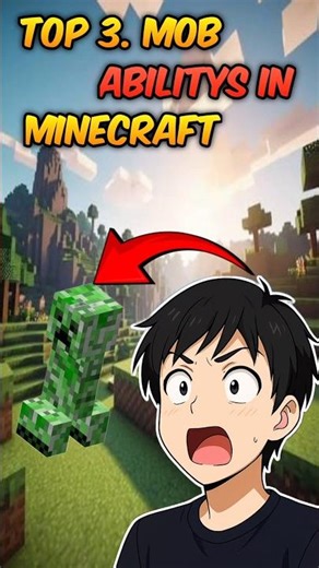 Top 3 Secret Mob Abilities in Minecraft You Didn’t Know About! 😱 | #minecraft #youtubeshorts #shorts