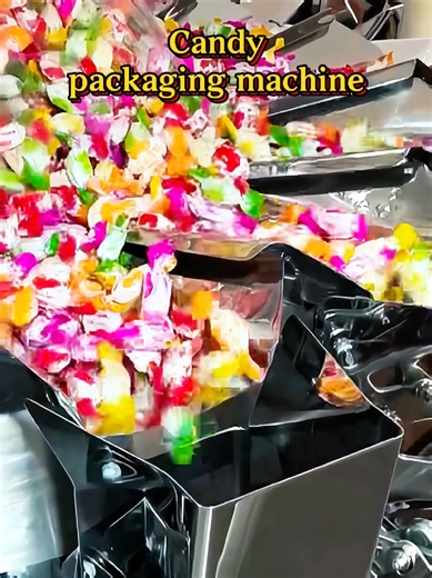 Candy packaging machine.#packagingmachine #packingmachine #factory #candy #foodpackaging