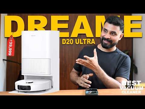 Dreame D20 Ultra Robot Vacuum Review 🔥 13,000Pa Suction | 100 Days Hands-Free Cleaning in india