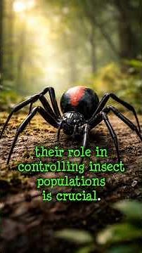 Why Red Back Spiders Aren't What You Think | Unveiling Nature's Misunderstood Marvel #insect #facts