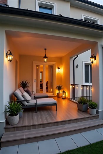 Modern Balcony Decor Ideas You’ll Want to Copy! ✨ #usalifestyle