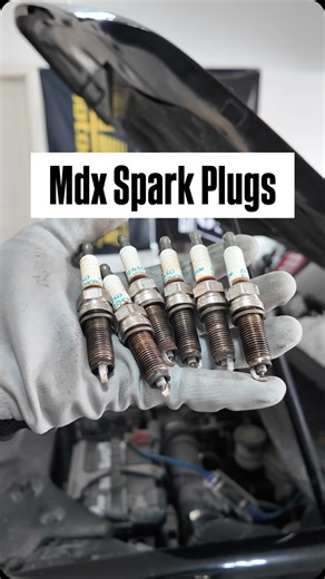 𝕴𝖑𝖑𝖊𝖘𝖙 on Instagram: "These plugs were definitely due for a change #acura #mdx #j37 #carmaintainance"