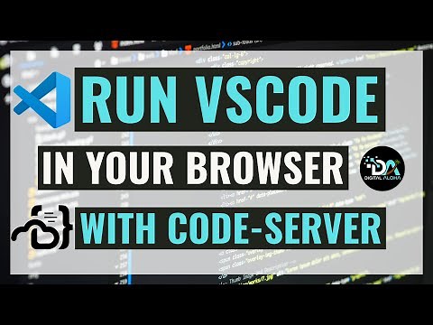 Run VSCode In Your Browser With Code-Server Running On Your Synology NAS Using Container Manager