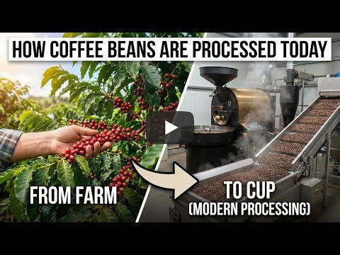 How Coffee Beans Are Processed Today | From Farm to Cup