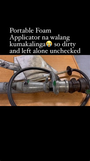 🧔🏻🚒Portable Foam Applicator should be easily detectable by crew, it is located in the Machinery Spaces for portable foam@fire fighting of an oil fires. there should be an IMO symbol posted near to it. It should have be provided with a 40liter foam liquid stored in a container which is certified and has an annual analysis test a shore servicing company. The portable foam applicator itself should be serviced annually. And one things which is very important THE FOAM LIQUID SHOULD BE PROVIDED WIT
