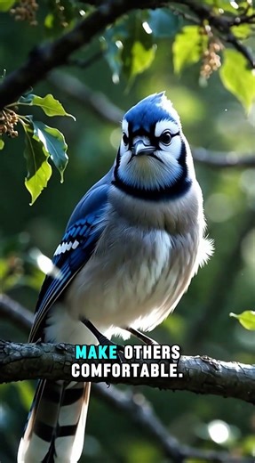 The blue jay isn’t the biggest but she’s bold, alert, and unafraid to be heard. 💙🐦 #bluejays #shorts