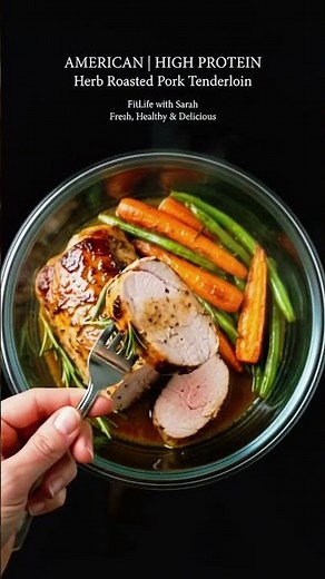Herb Roasted Pork Tenderloin