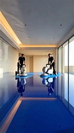 Sea Shell Ocean Epoxy floor transformation🔥😍⏩