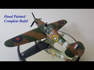 Hand Painted Complete Build: Italeri 1/48 Hawker Hurricane Mk.I