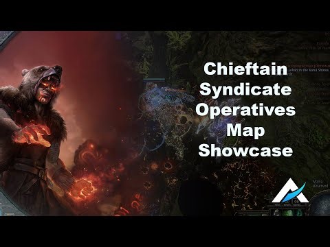 Chieftain Syndicate Operatives Map Showase & Thoughts PoE 3.27
