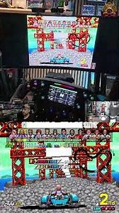 Classic retro racers on modern sim gear with POV: Power Drift E1 (1988) By SEGA #SEGA #powerdrift