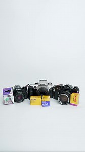 4.2K views · 67 reactions | ️ Color negative, color positive, and unique color effects… the options with film are endless! Check out this comparison of three different color film stocks. Do you have a favorite of these shown or something completely different? Let us know in the comments below!#filmisnotdead #kehcamera #gold200 #ektachrome #lomochromepurple #canonf1 #canonelanii #nikonem | KEH Camera | Facebook