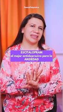 ESCITALOPRAM the best antidepressant for ANXIETY #medicine #anxiety #psychiatrist #mentalhealth