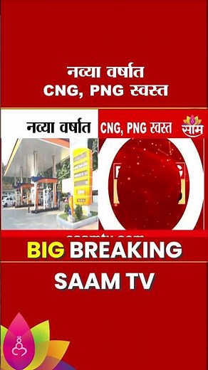 नव्या वर्षात CNG, PNG स्वस्त | Fuel Price Update India