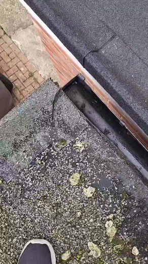 1.1K views | Another clean, another happy customer. Get your gutters...