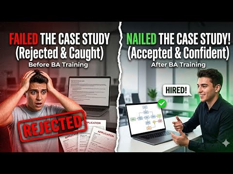 Fake Experience Candidate to Confident Business Analyst | Real Story |