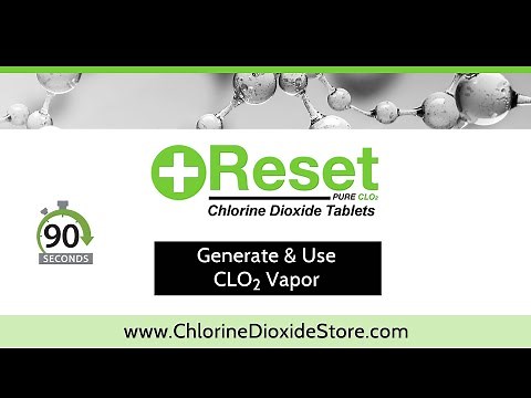 Chlorine Dioxide Vapor Generation & Usage