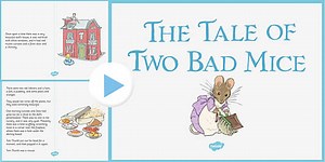 The Tale of Two Bad Mice PowerPoint (Beatrix Potter)