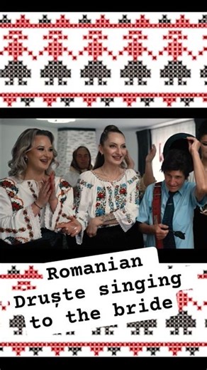 Funny Romanian Wedding Song 🇷🇴 | Maids Sing to the Bride 😂