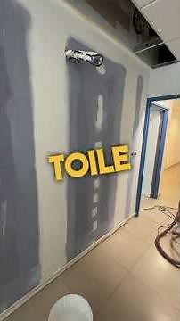 Tu dois coller une toile de verre sur du PLACO?