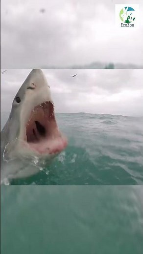 🦈Great White Shark Attack in 4K | Epic Cage Diving Encounter