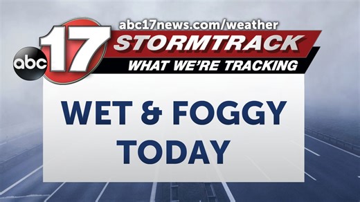 Tracking wet travel days with more rain tomorrow