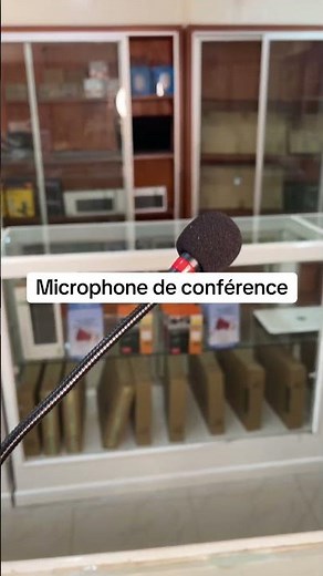 🎙️ MICROPHONE DE CONFÉRENCE\n\nTes réunions, formations ou cultes manquent de clarté sonore ? Équipe
