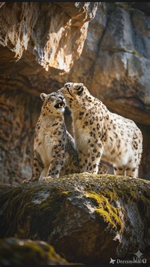 11K views · 1.2K reactions | The snow leopard is a species of large cat in the genus Panthera of the family Felidae. The species is native to the mountain ranges of Central and South Asia. #nature #animals #snowleopard visuals – AI assisted | Wilder Move | Facebook