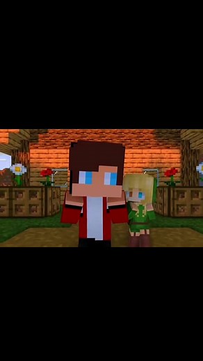 A Tiny JJ's School Day in Minecraft Animation