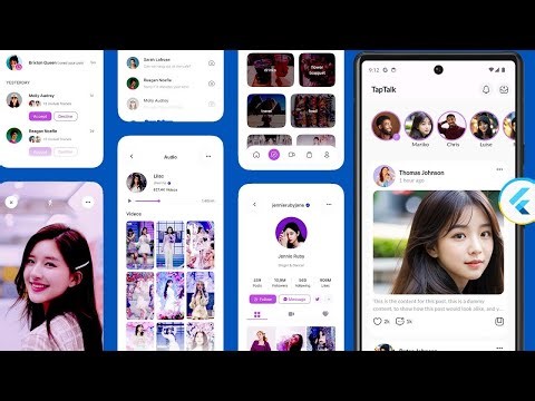 Ultimate social media app in flutter course tutorial 2025 with source code