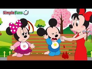 Mickey Mouse Family Gets Stuck in Elevator at the Cinema Minnie Mouse Donald Duck New Cart