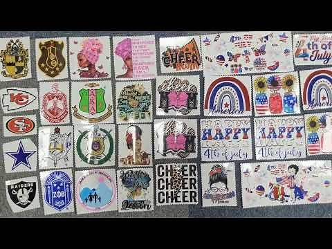 How to make uv dtf stickers