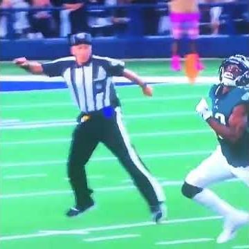 NELSON AGHOLOR GIVES UP ON A LONG CATCH!?!?