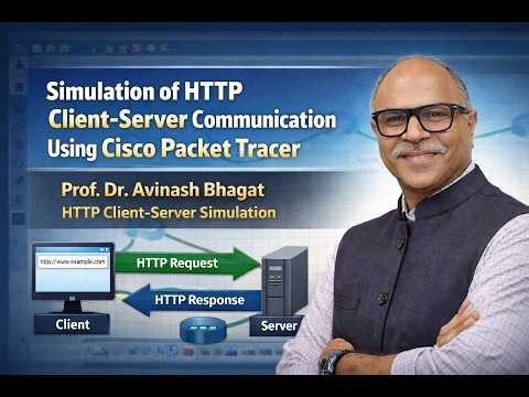 Cisco Packet Tracer Practical 16: Simulation of HTTP Client-Server Communication