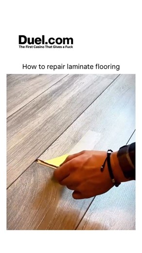 REELORAMA on Instagram: "- The video tutorial shows a straightforward DIY fix for loose laminate flooring: injecting wood glue into gaps with a caulk gun, then tapping the plank down using a rubber mallet and protective block to secure it evenly. - Posted by Indonesian creator @abangJ0 on November 16, 2025, the clip has sparked 140 mostly positive replies in Indonesian, with viewers calling it “keren” (cool) and expressing surprise at the ease. - This technique matches peer-reviewed home repair 
