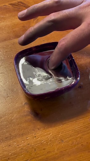 Creating gallium crystals and melting one in my hand. THIS IS NOT MERCURY #chemistry #physics #metal #crystal #gem #crystals