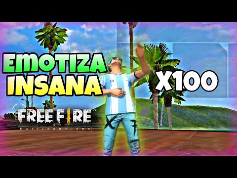Como HACER EMOTES RAPIDO en FREE FIRE en CELULAR | MACRO de EMOTES | aprender EMOTIZA INSANA