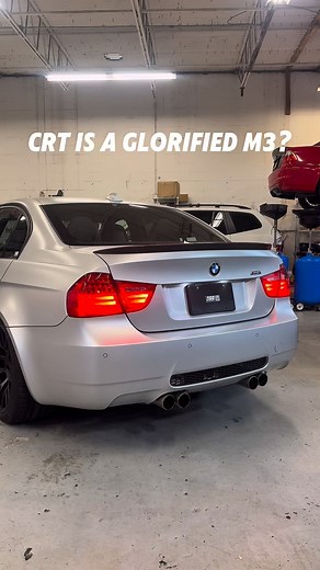 CRT is a glorified M3? We don’t think so! Frozen Polar Silver Metallic (Individual) and the unique 4.4L M3 CRT ///M Performance exhaust look and sound just right in the Florida sunlight! Am I wrong? . . . . #WTFmotorsports #bmwclassic #E90M3CRT #E9x #m3 #carbonracingtechnology #respectyourelders #mpactcota #mpacteast #bmwmotorsport | WTF Motorsports