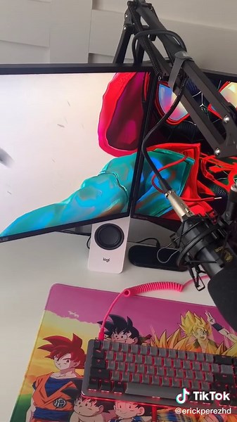 Boom Mic Setup #fyp #gaming #mic #pc #pcsetup #setup #pcbuild