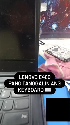Pano nga ba tanggalin ang keyboard ⌨️ Ng Lenovo E480 laptop #keyboard #disconnected #keyboardreplacement #reelsfypシ | Richard A Magsino