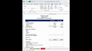 Balance Sheet Template: Excel Spreadsheet for Small Business (digital Download) - Etsy Australia