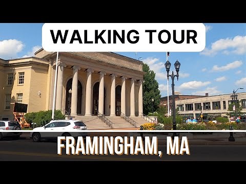 Discovering the Heart of Framingham: Downtown Walking Tour - Background City Ambiance