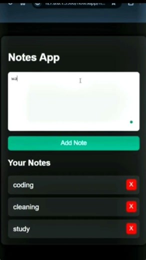 let's make a simple todo app using html, css and javascript in which you can add your tasks #shorts