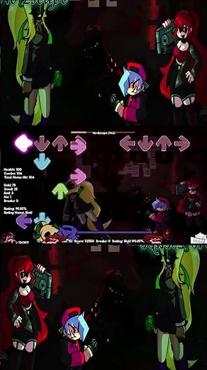 Friday Night Funkin' Doki Mixes (DDLC FNF Mod) It's Monika.EXE VS BF in No Escape