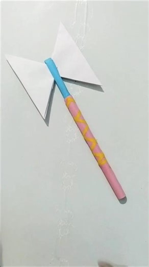 Epic DOUBLE AXE Made from Paper! 🔥 | Creative Craft Idea 💡
